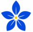 logo blaue blume